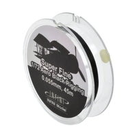 Black Aero Rigging Wire Super Fine 0.055mm (1/72) 145ft
