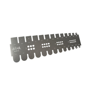Infini Model Metal - Etched Centering Drill Guide Plate