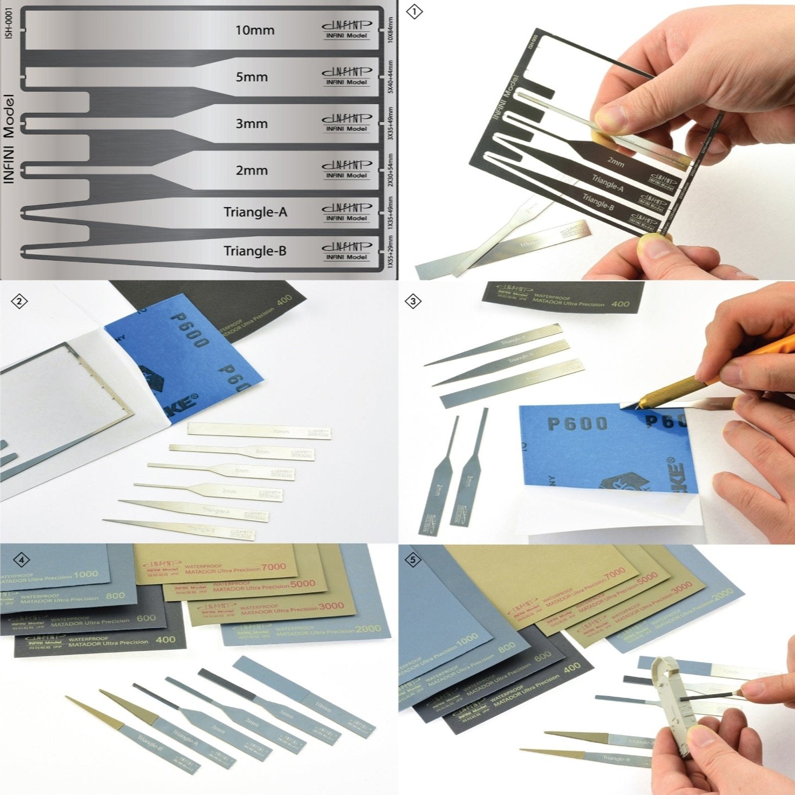 Precision Sanding System | Model Filing Kit | Micro-Mark
