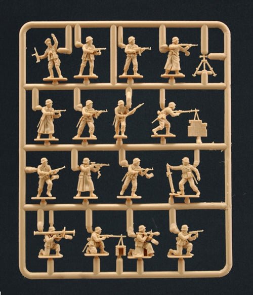 Italeri® WWII German Elite Troops 48 Pieces Plastic Model Kit, 1/72 Scale