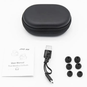 JHO - A9 TWS+ Wireless Headphones with Charging Case