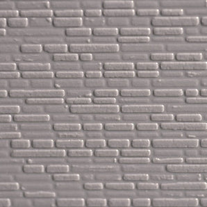 JTT Plastic Pattern Sheets, HO Scale, Dressed Stone, 7.5"x12" Sheets, 2 Sheets per Pkg.