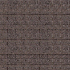 JTT Plastic Pattern Sheets, O Scale, Asphalt Shingle, 7.5"x12" Sheets, 2 Sheets per Pkg.