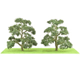 JTT Scenery Products Oak Tree Grove 3-3 1/2" High, 6 Pcs