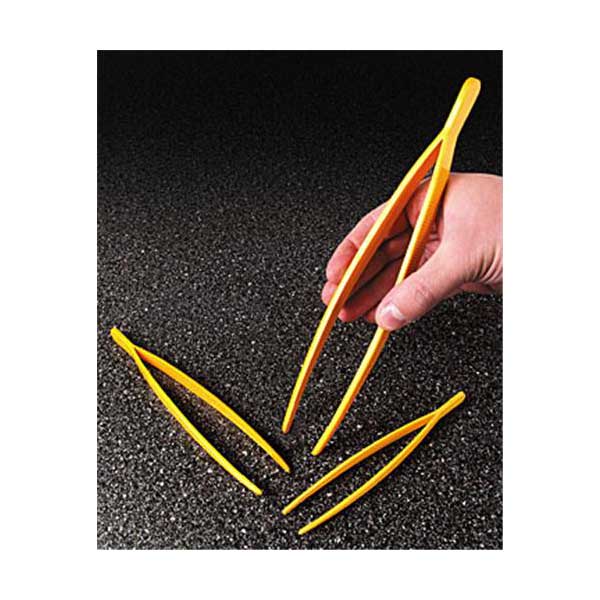 Jumbo Plastic Tweezers (Set of 3; 6 Inches, 7 Inches and 10 Inches Long) - Micro - Mark Tweezers