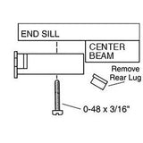 Kadee® #178 "Scale" Whisker® Metal Couplers - Medium Centerset Shank , HO Scale (2Pr)