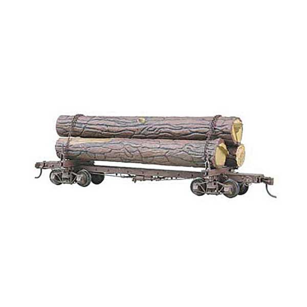 Kadee Skeleton Log Car Kit with Logs, HO Scale - Micro - Mark Model Trains, Rolling Stock, Z