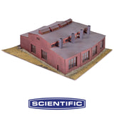 Keddie Roundhouse Kit, HO Scale, By Scientific