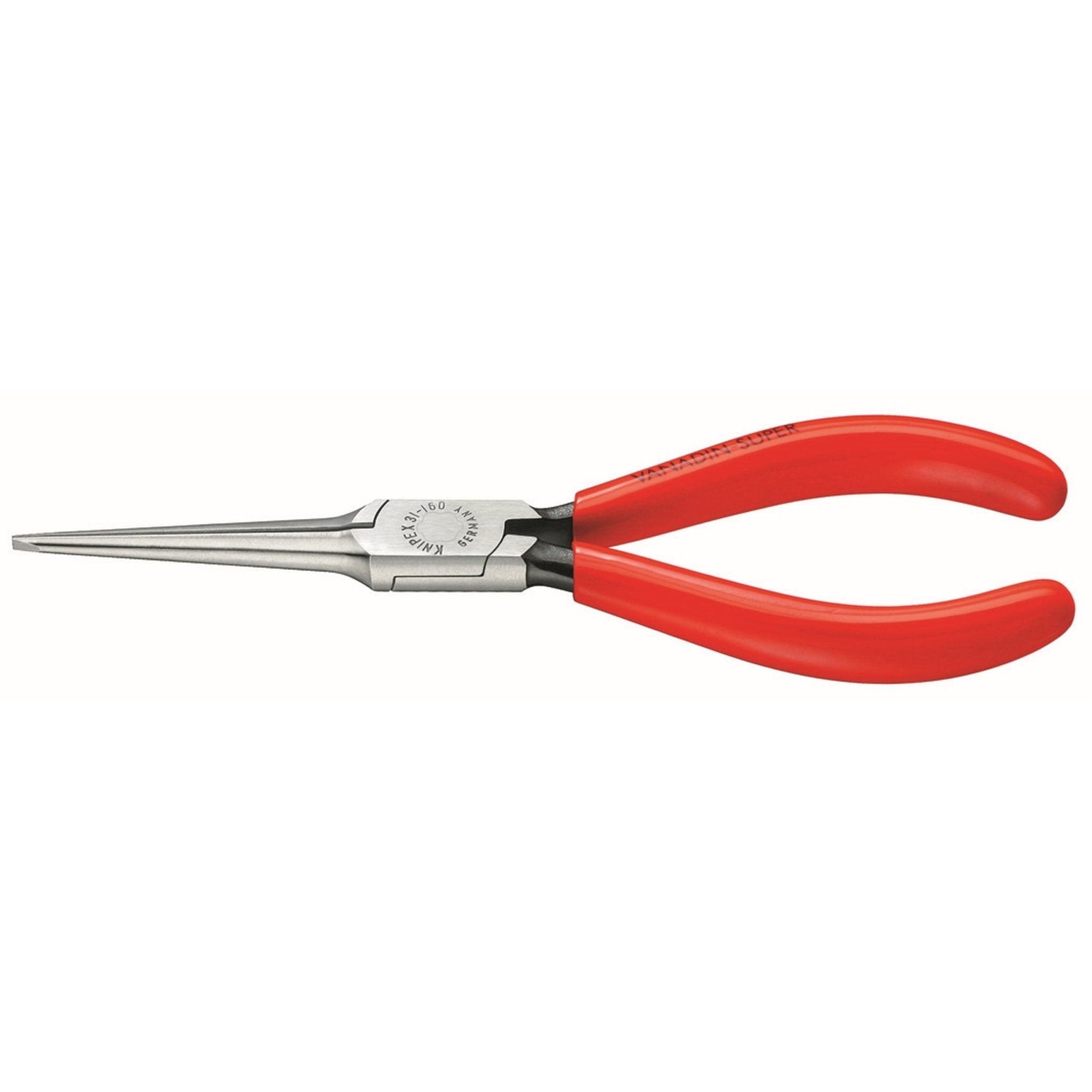 KNIPEX 6 - 1/4'' Needle Nose Pliers with Angled Comfort Grip