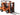 Kotobukiya® Hexa Gear Booster Pack006 Forklift Type Plastic Model Kit, 1/24 Scale