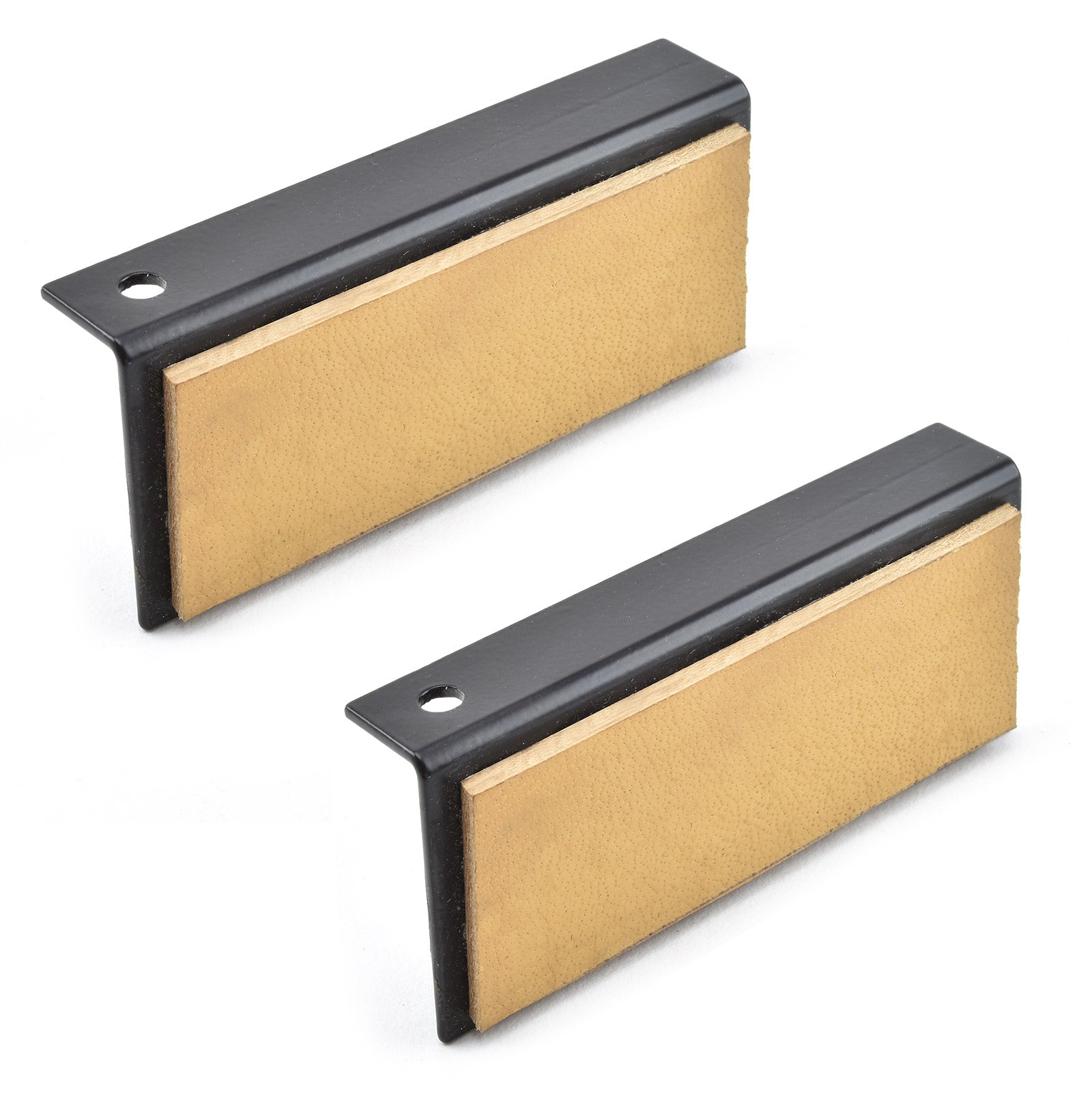 Leather - Lined Gentle Jaws for Vises, Set of 2 - Micro - Mark Vises