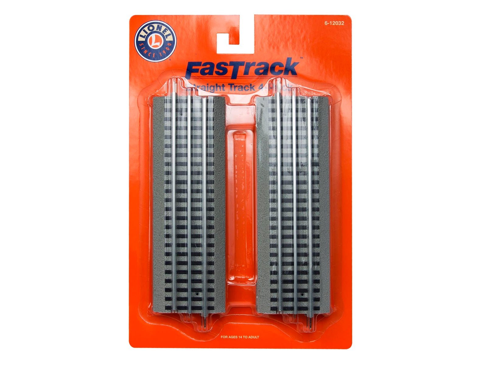 Lionel FasTrack 10" Straight Track 4 Pack