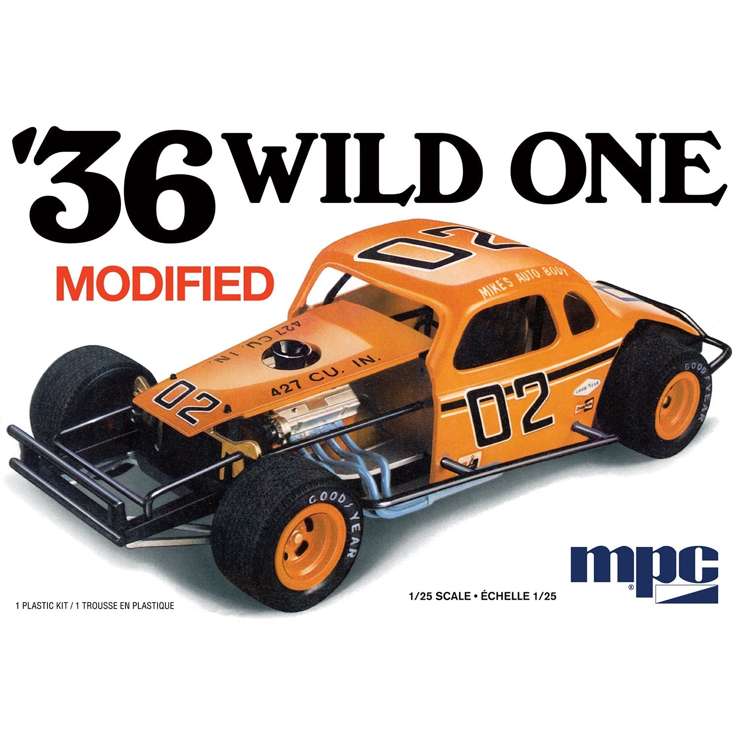 M Pieces® '36 Wild One Modified Plastic Model Kit, 1/25 Scale - Micro - Mark Scale Model Kits