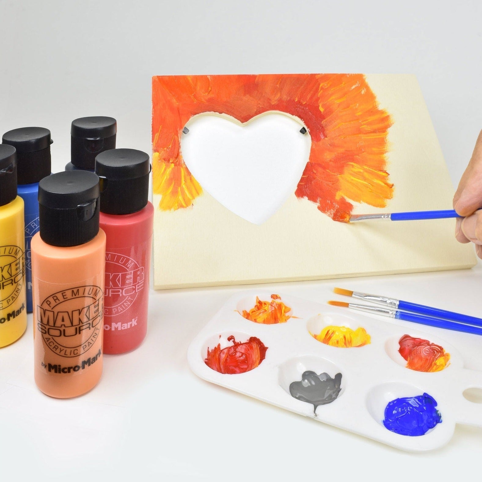 Maker Source by Micro - Mark 24 Colors Basic Paint Set
