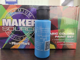 Makersource Acrylic Paint by Micro - Mark, Cerulean Blue, 60ml