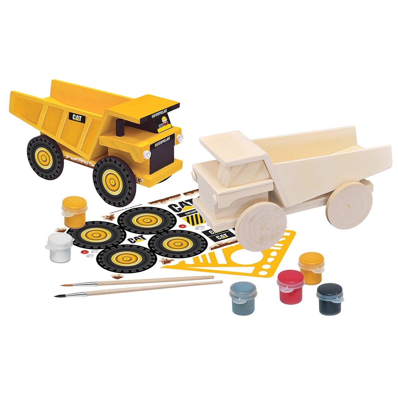 MasterPieces® Cat® Dump Truck Real Painting Set