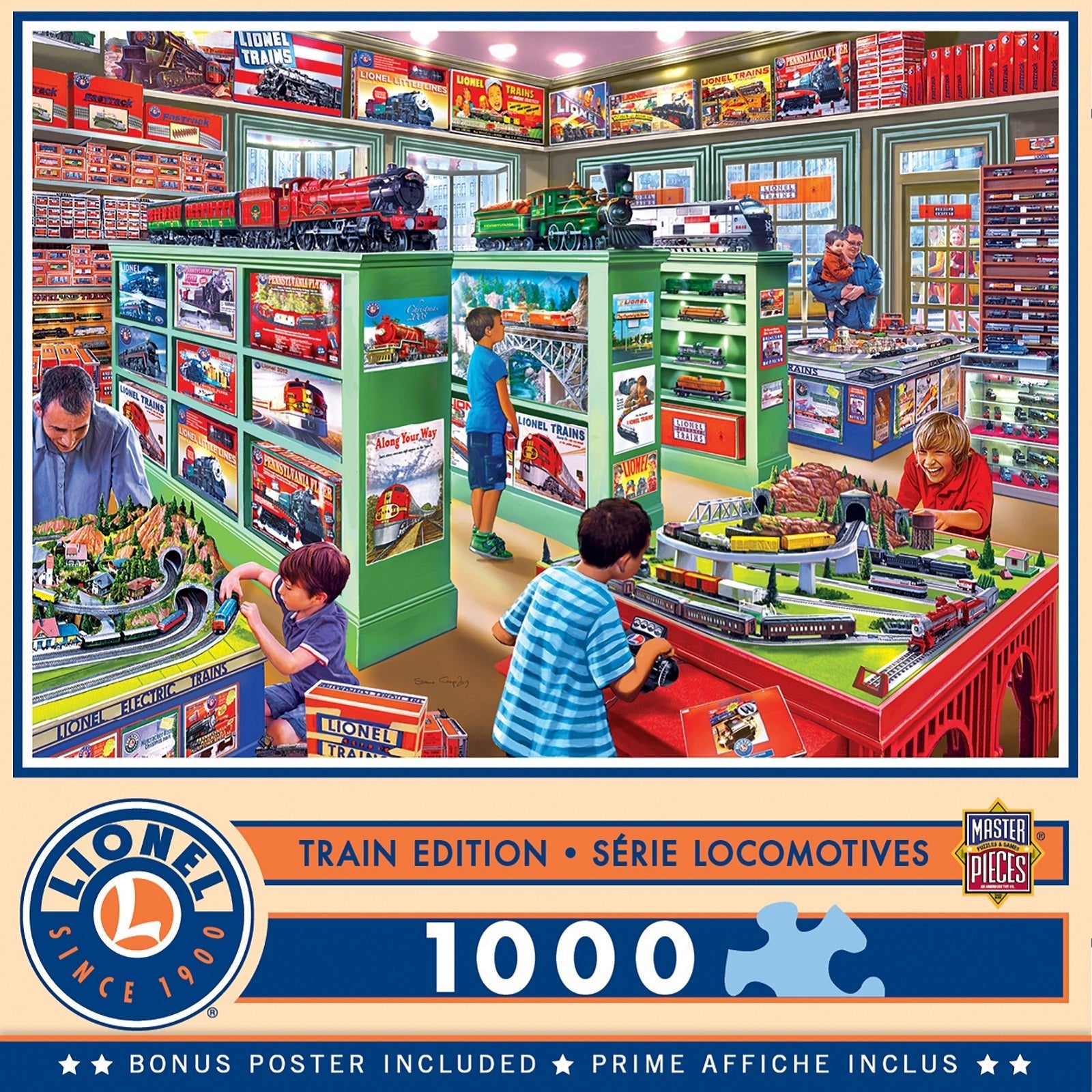 MasterPieces® Lionel Trains "The Lionel Store" Jigsaw Puzzle