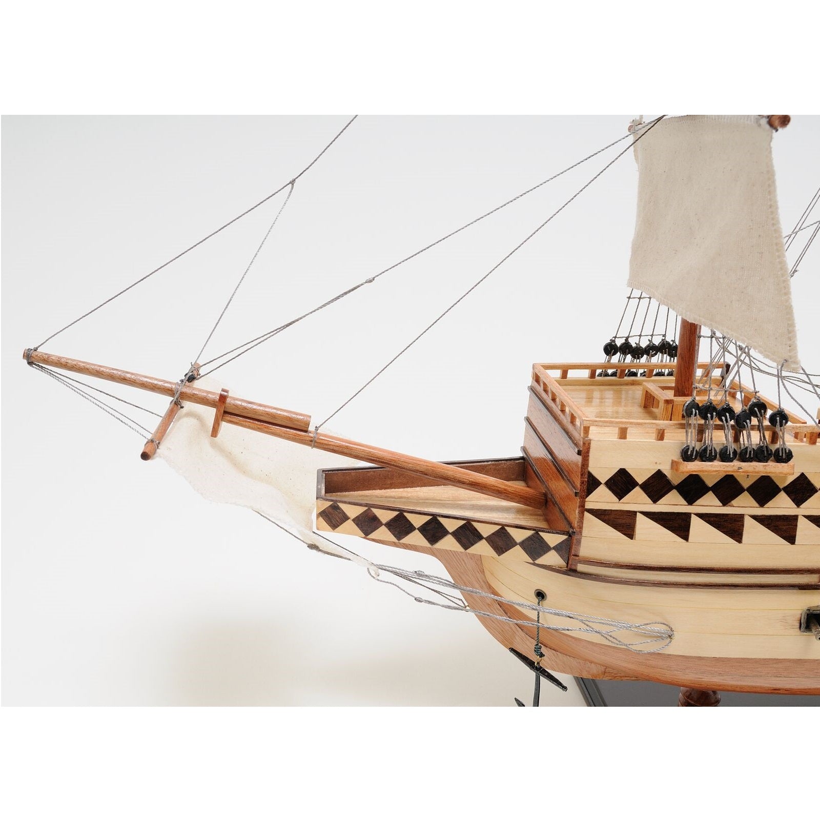 Mayflower, Fully - Assembled Decorative Wood Model, Medium
