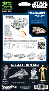 Metal Earth® Premium Series Lando's™ Millenium Falcon™ Metal Model Kit