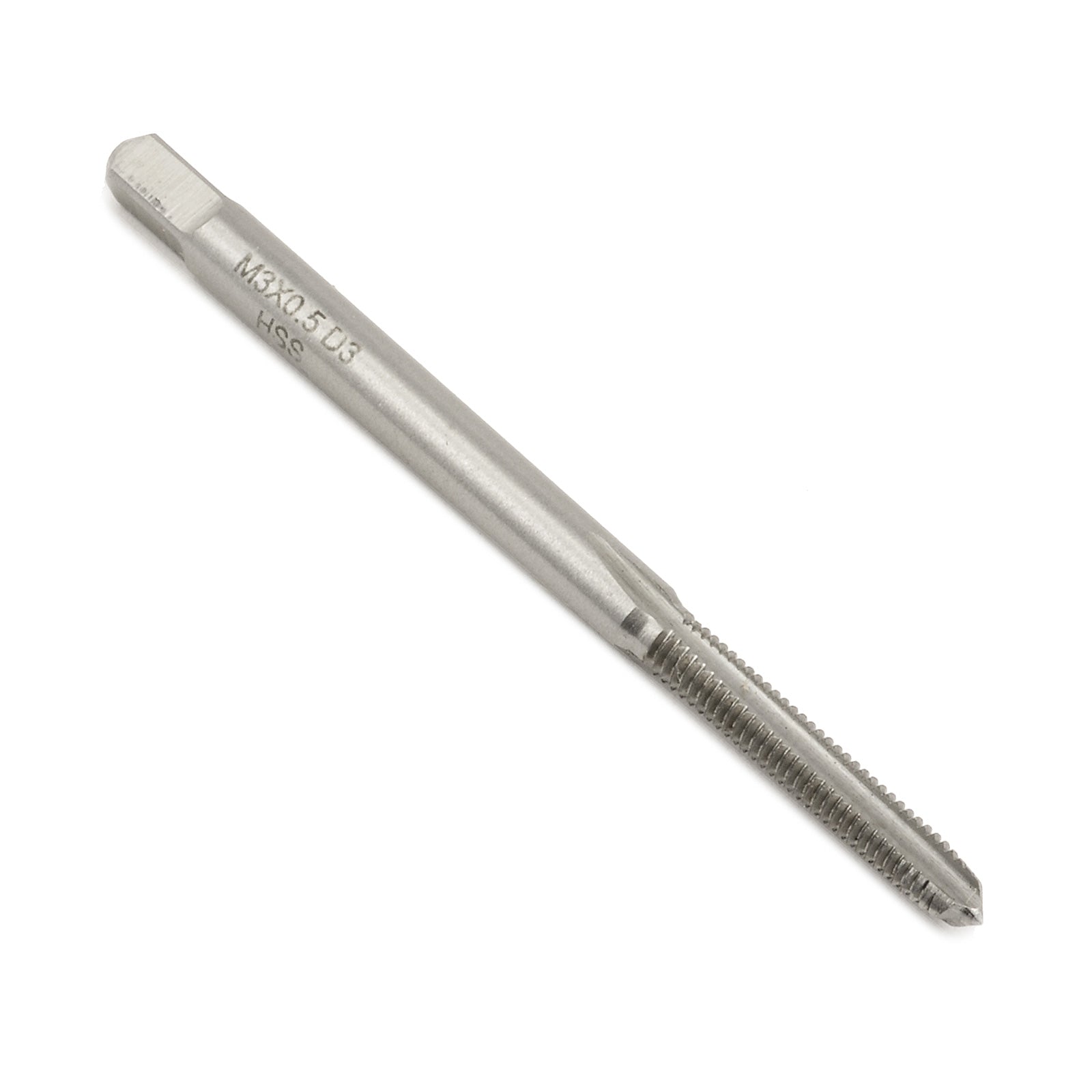 Tap Micro Metric High Speed Steel Tap 3.0 x .50 – Micro-Mark