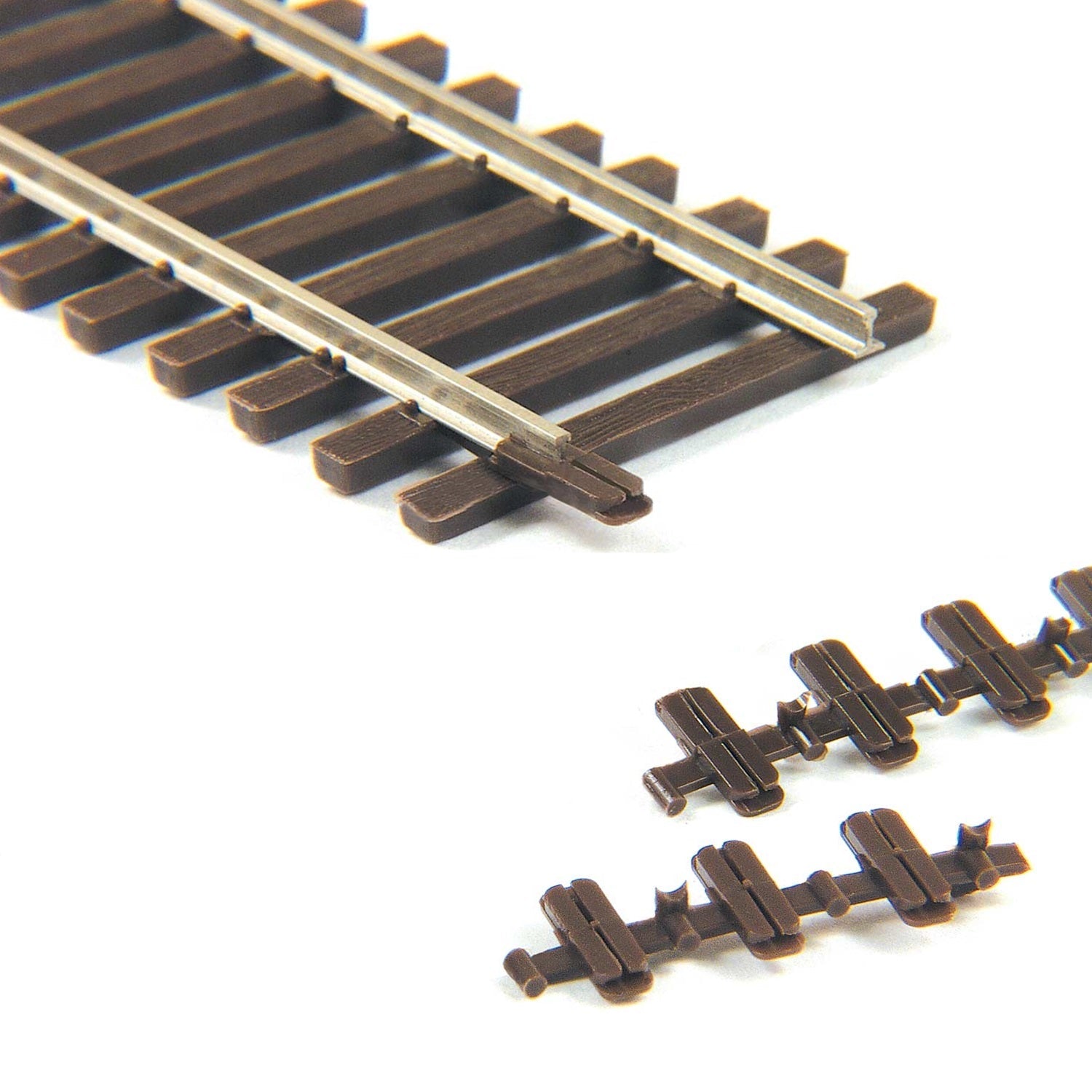 Micro Engineering Code 83 to 70 Transition Rail Joiners, 4 pair - Micro - Mark Model Train Accessories