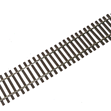 Micro Engineering HO Scale Code 55 (Non - Weathered) Flex - Trak Bundle of 6 Pieces - Micro - Mark Model Train Accessories