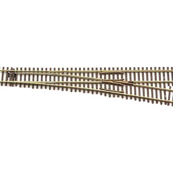 Micro Engineering N Scale, Code 55, #6 Right Turnout - Micro - Mark Model Train Accessories