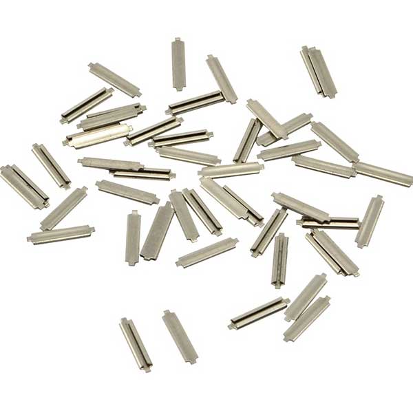 Micro Engineering Slide - On Code 55 Rail Joiners (50 Pieces) - Micro - Mark Model Train Accessories