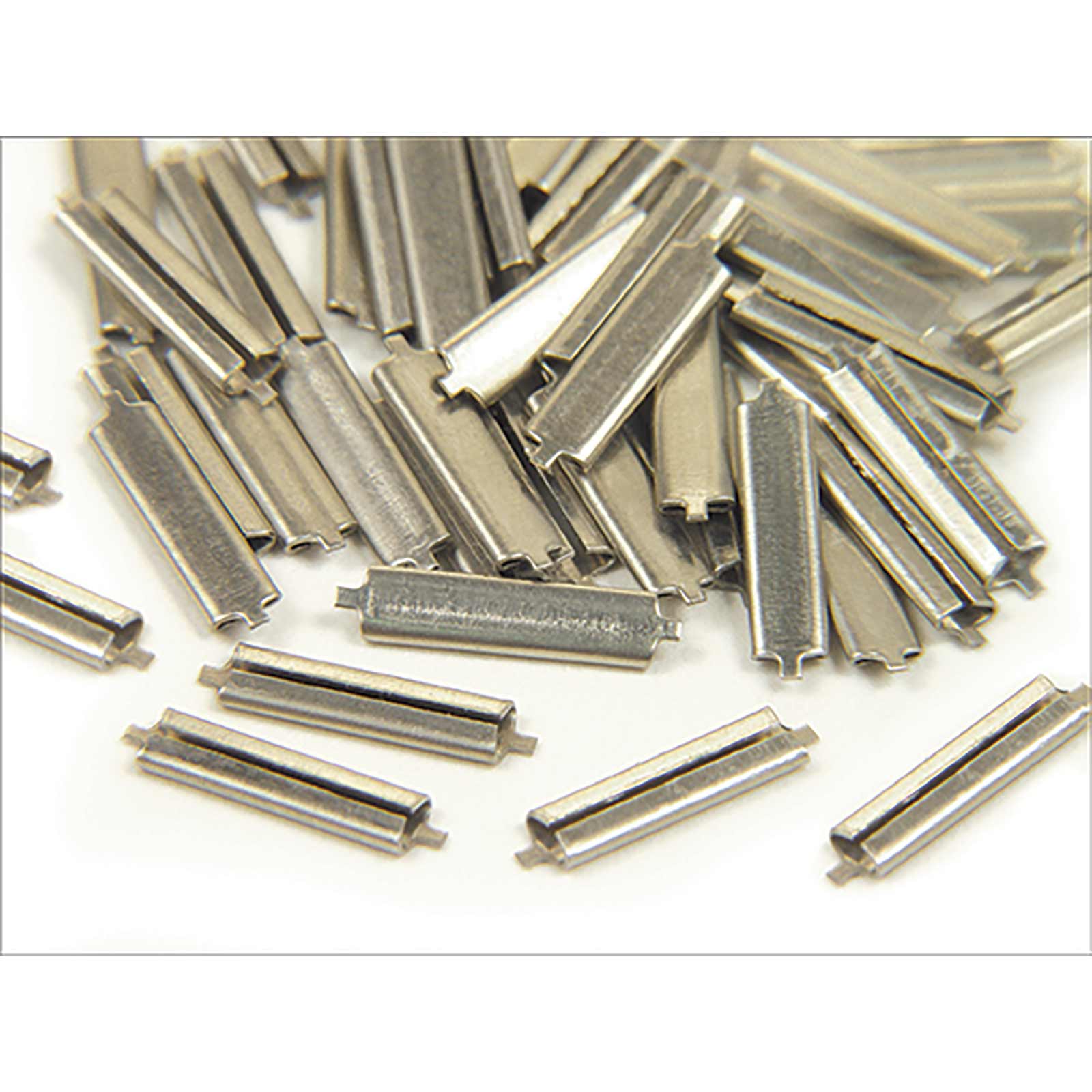 Micro Engineering Slide - On Code 70 Rail Joiners 50 Pieces