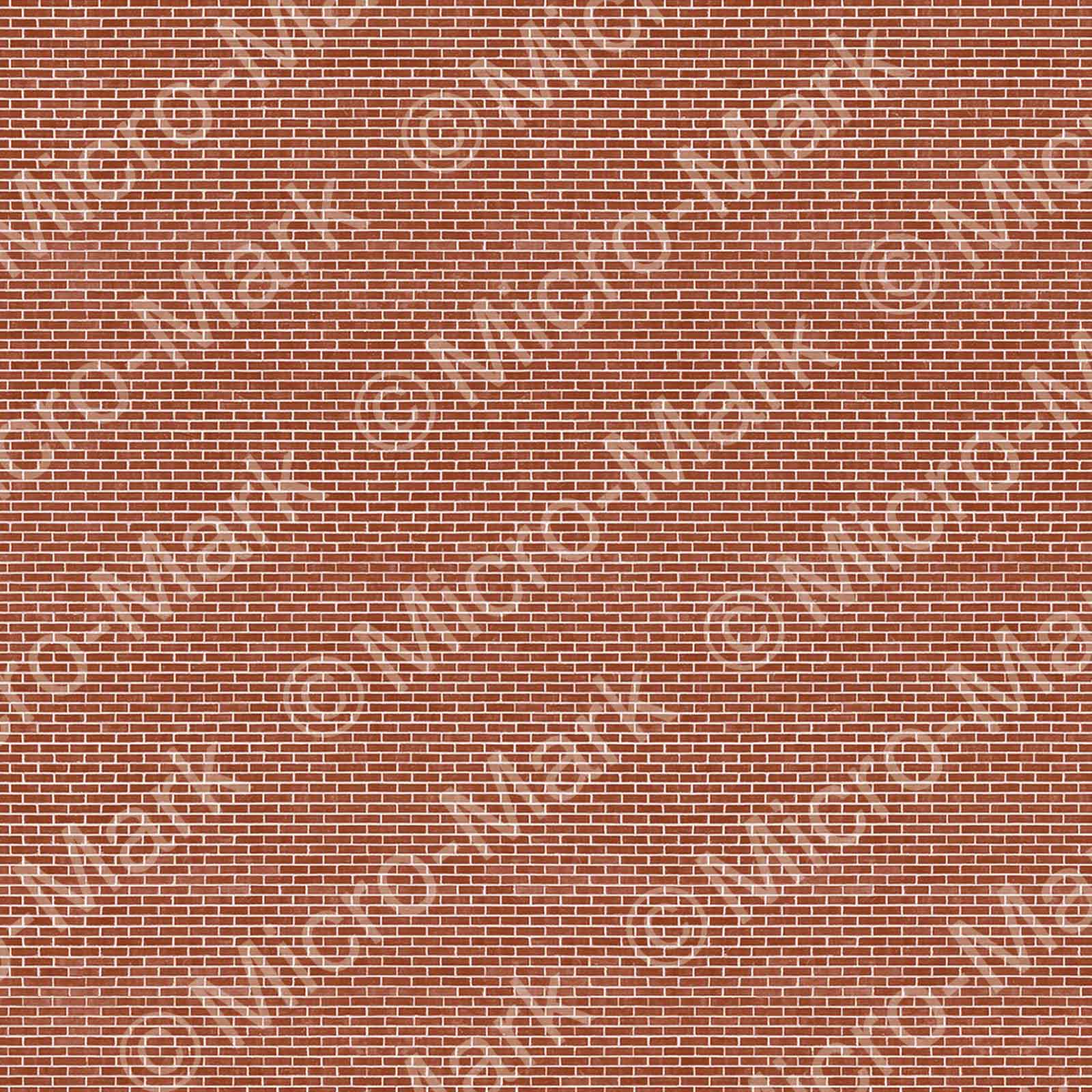 Micro - Mark Aged Factory Brick, O Scale - 4pk