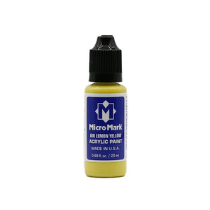 Micro-Mark Air Lemon Yellow Acrylic Paint, 20ml