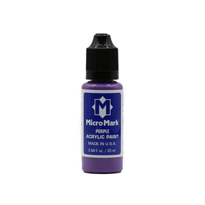 Micro-Mark Air Purple Acrylic Paint, 20ml