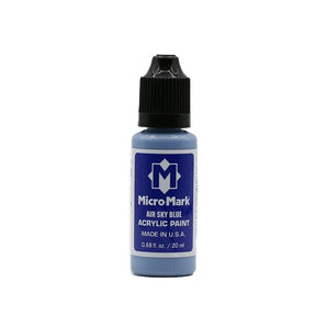 Micro-Mark Air Sky Blue Acrylic Paint, 20ml