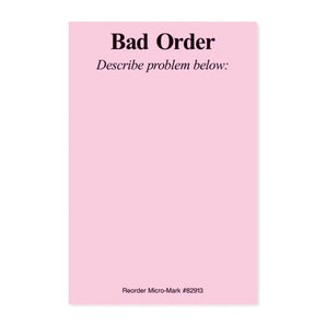 Bad Order Slips, Pack of 200