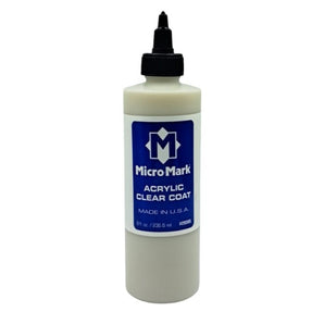 Micro - Mark Clear Coat Acrylic Paint, 8oz