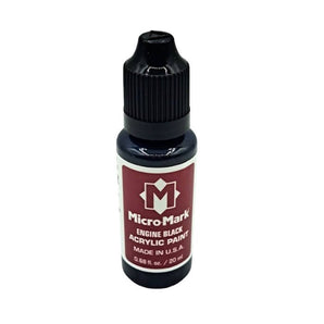 Micro - Mark Engine Black Paint, 20ml