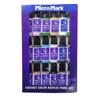 Micro - Mark Fantasy 18pc Paint Set