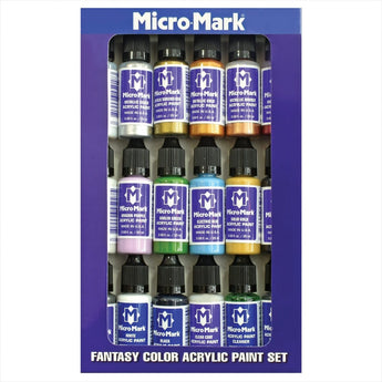 Micro - Mark Fantasy 18pc Paint Set