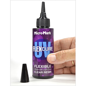 Micro - Mark FlexCure UV Clear Flexible Resin, 100ml