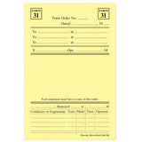 Form 31 (Pkg. of 5 Pads)