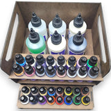 Micro - Mark Gaming Set Acrylic Paint System with Portable Organizer Rack