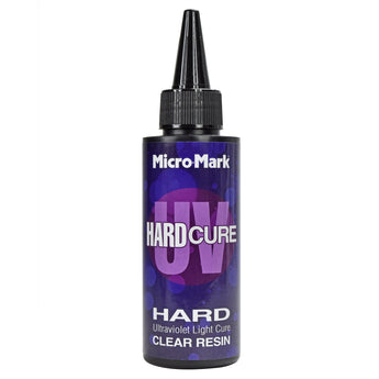 Micro-Mark HardCure UV Clear Hard Resin, 100ml