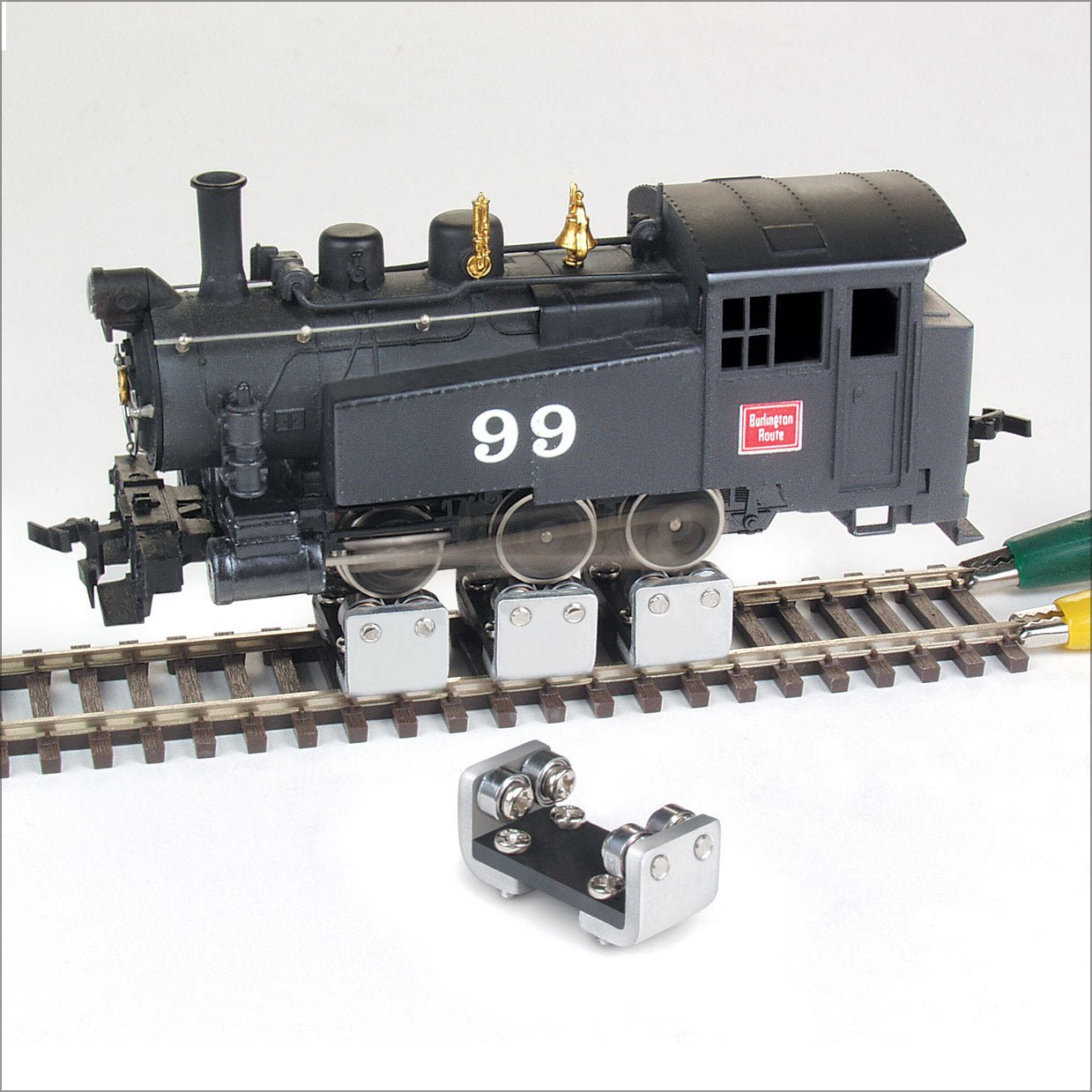 Micro - Mark HO / On30 Locomotive Rollers, Assembled (Set of 4)
