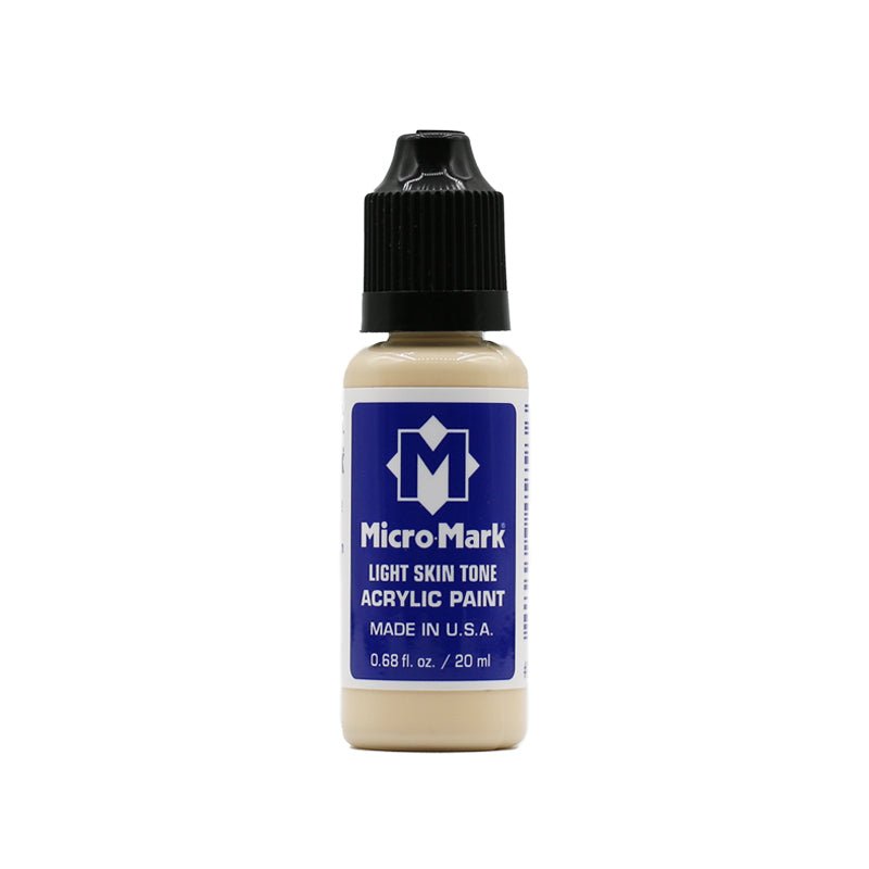 Micro - Mark Light Skin Tone Acrylic Paint, 20ml - Micro - Mark Hobby Supplies