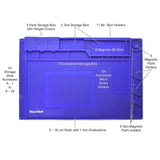 Micro - Mark Magnetic Silicone Work Mat