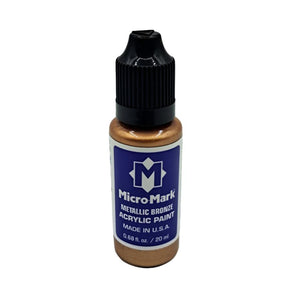 Micro - Mark Metallic Bronze Paint, 20ml