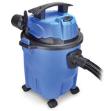 Micro - Mark Mini Wet/Dry Vacuum, 3 Gallon, 4 Horsepower, 4.0 HP AC, Blue