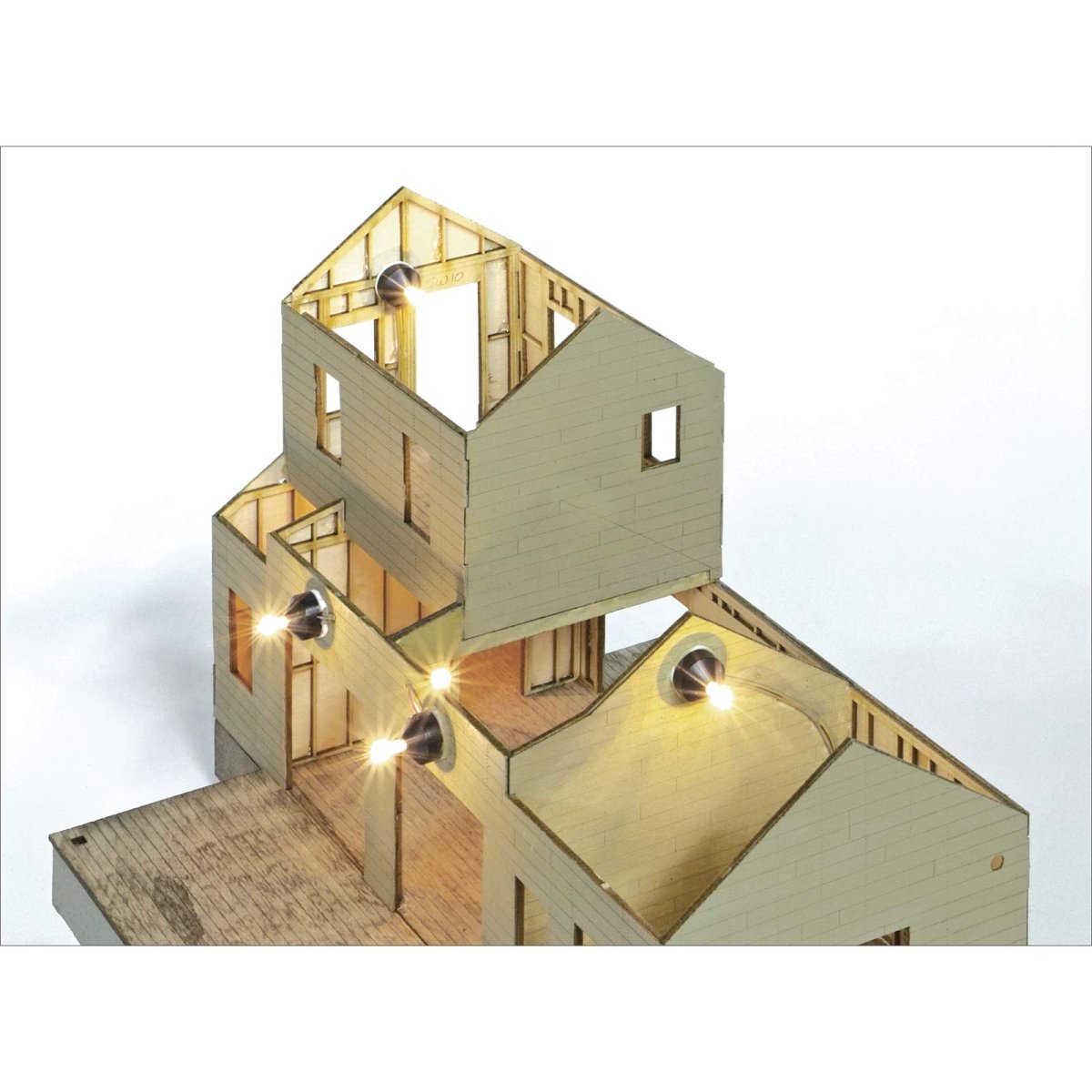 Micromark Led Miniature LED Lamps | Peel and Stick LED Lights for Models | Micro-Mark