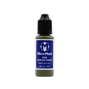 Micro-Mark Olive  Acrylic Paint, 20ml