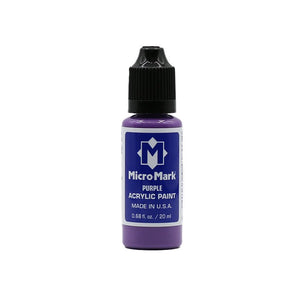 Micro-Mark Purple Acrylic Paint, 20ml